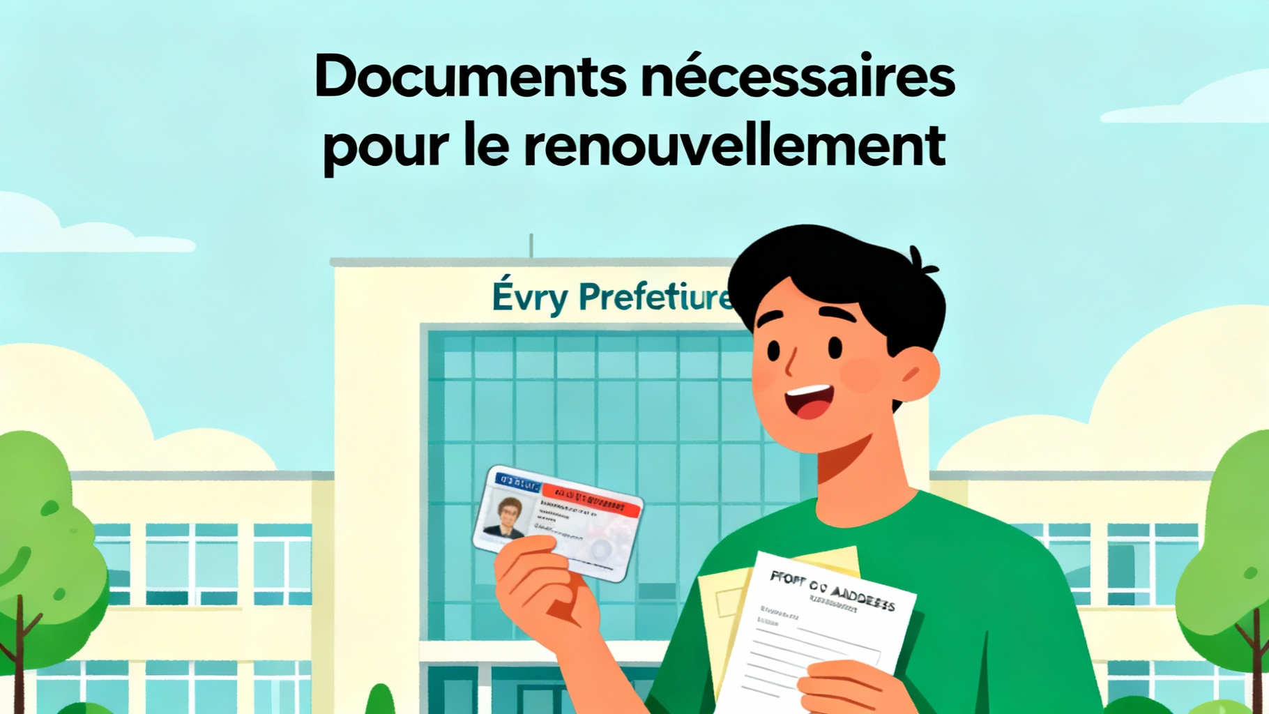Documents nécessaires pour le renouvellement