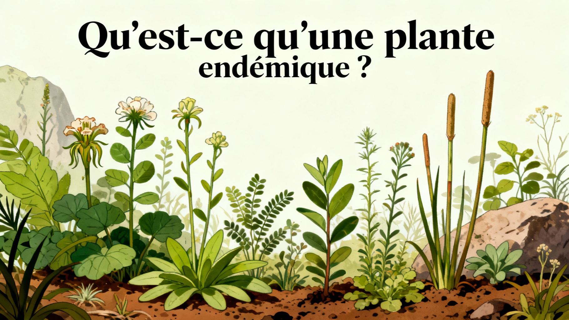 Découverte des plantes endémiques : un trésor de biodiversité 1 Qu'est-ce qu'une plante endémique ?
