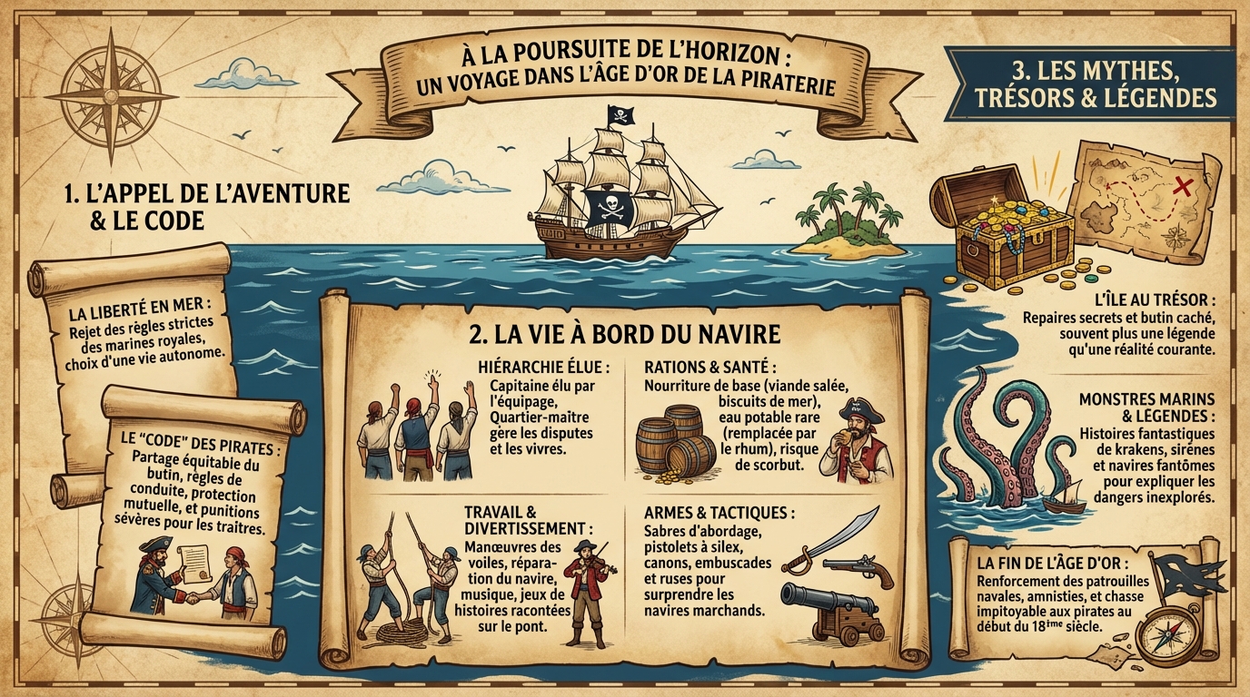 Meilleures destinations pour un voyage pirate