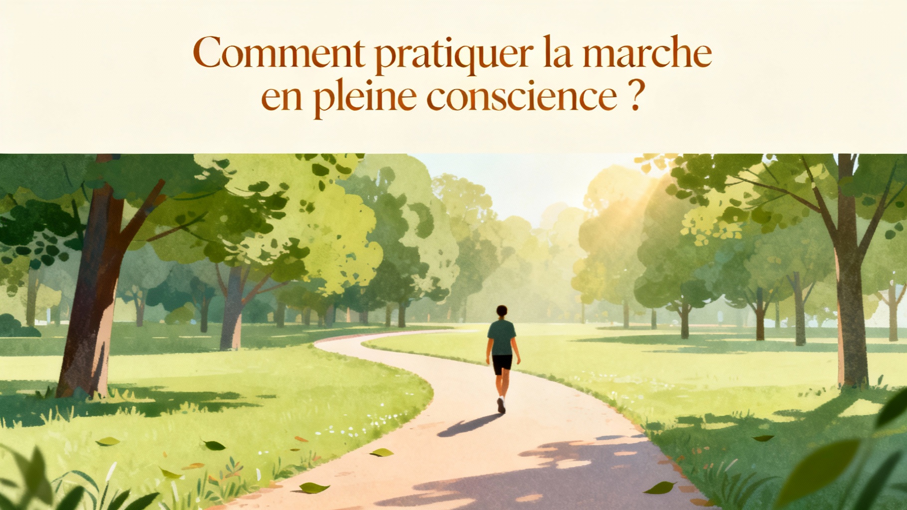 Comment pratiquer la marche en pleine conscience ?