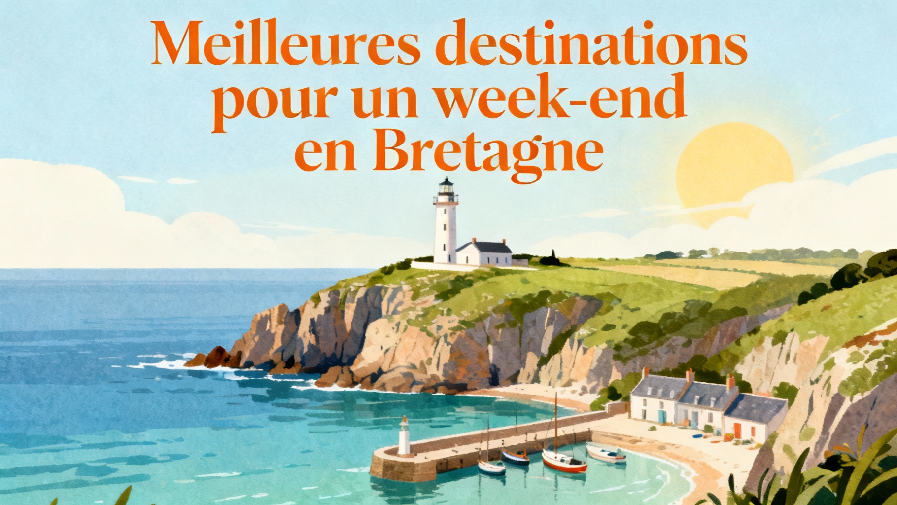Meilleures destinations pour un week-end en Bretagne