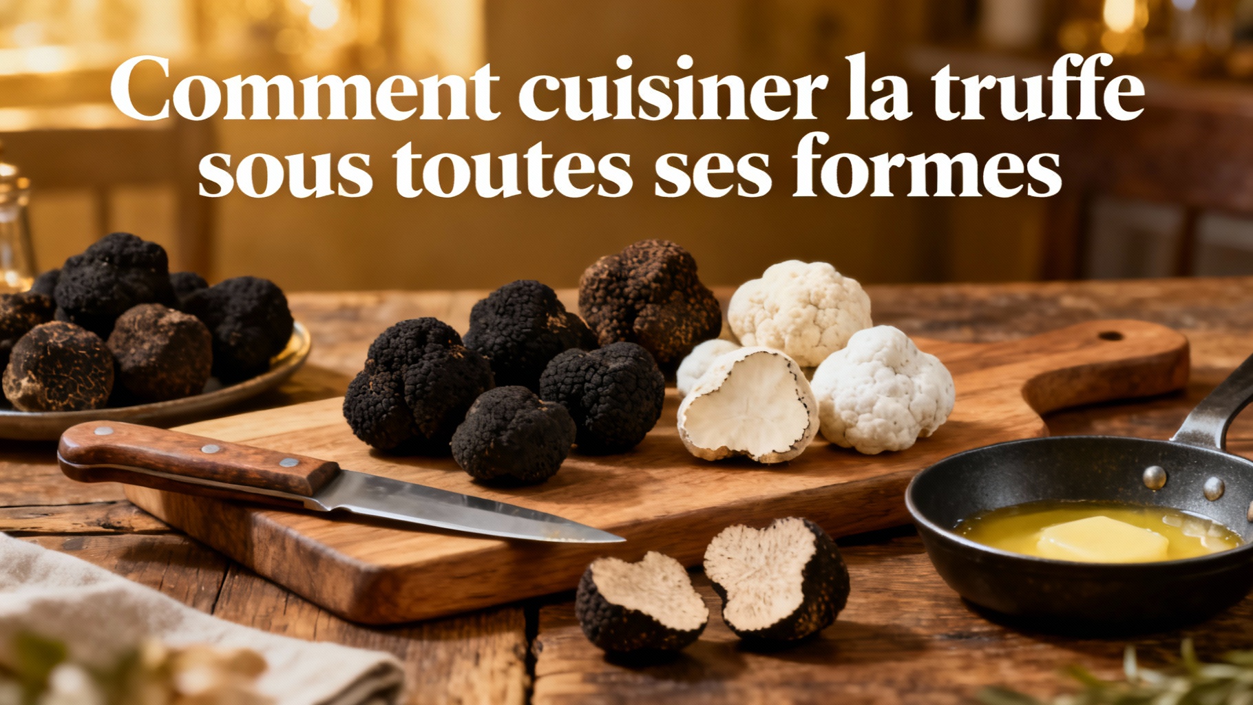 La truffe sous toutes ses formes : un délice à découvrir 1 Comment cuisiner la truffe sous toutes ses formes