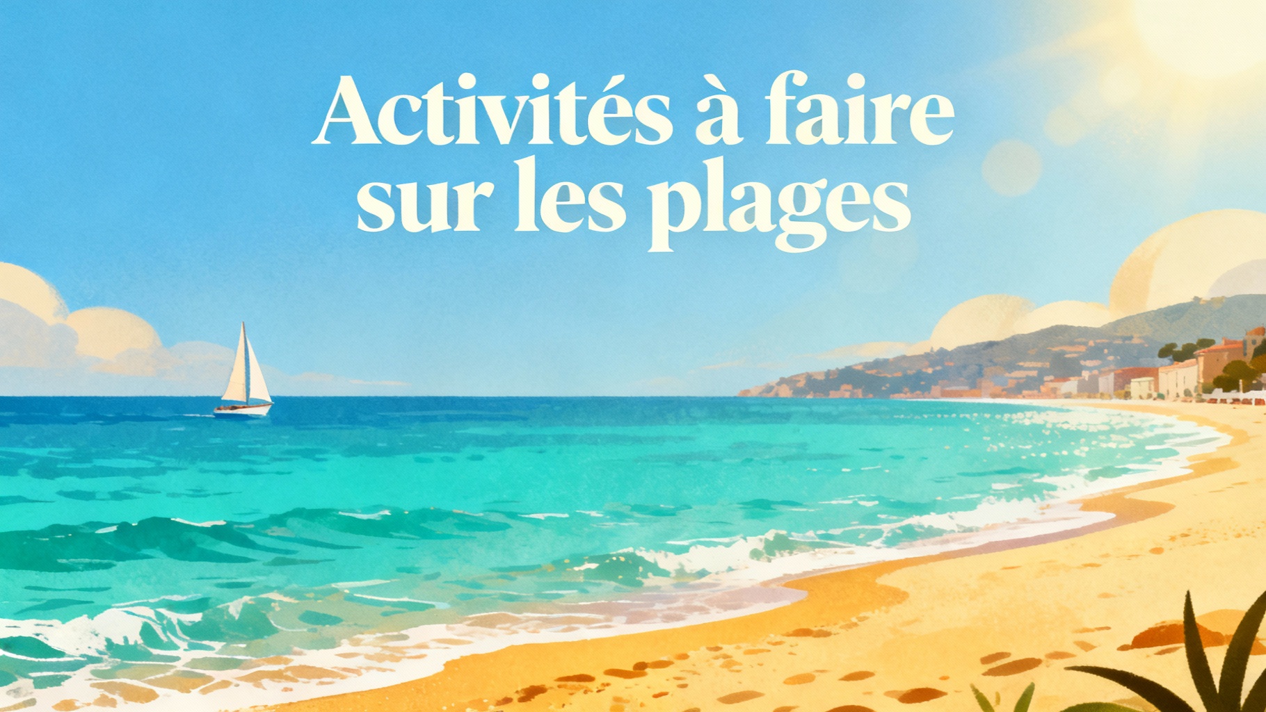 Activités à faire sur les plages