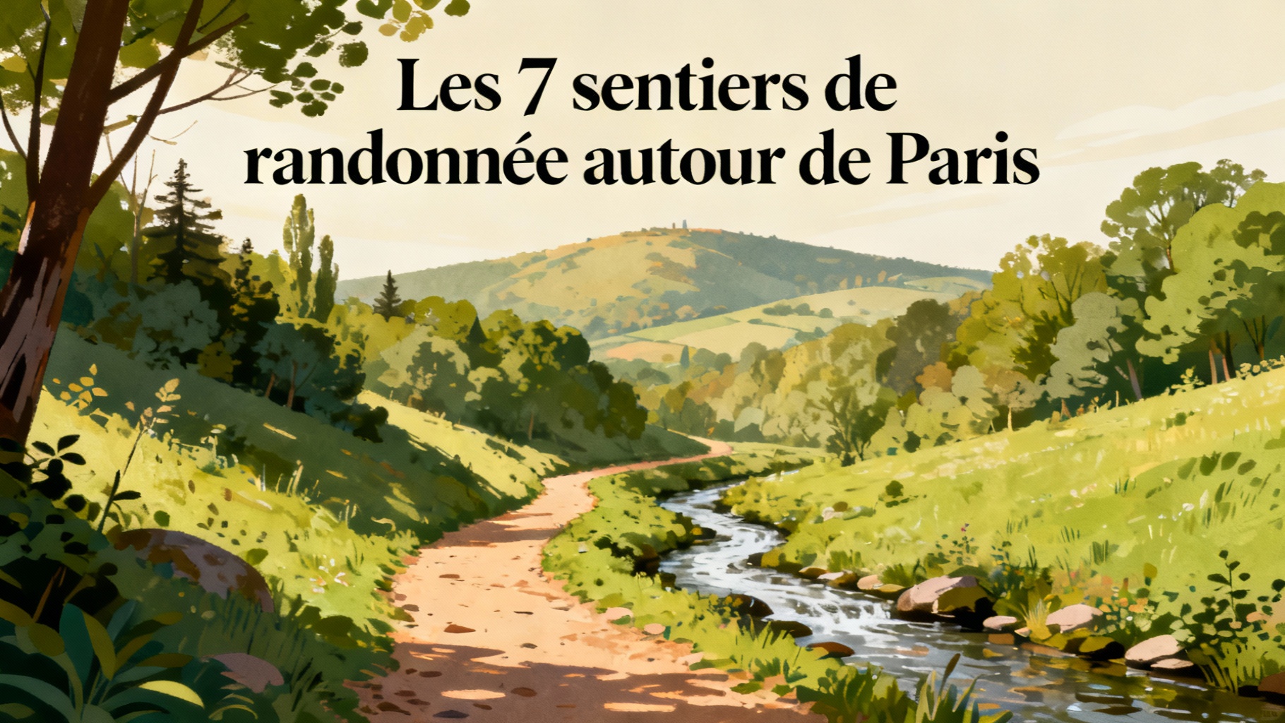 Les 7 sentiers de randonnée autour de Paris