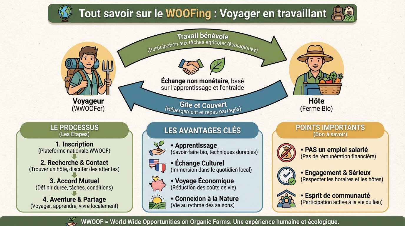 Les avantages du woofing
