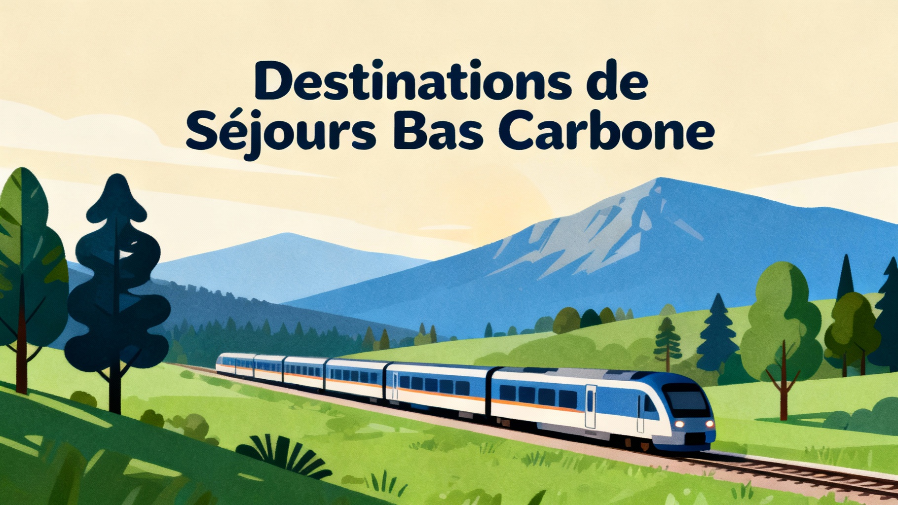 Destinations de Séjours Bas Carbone