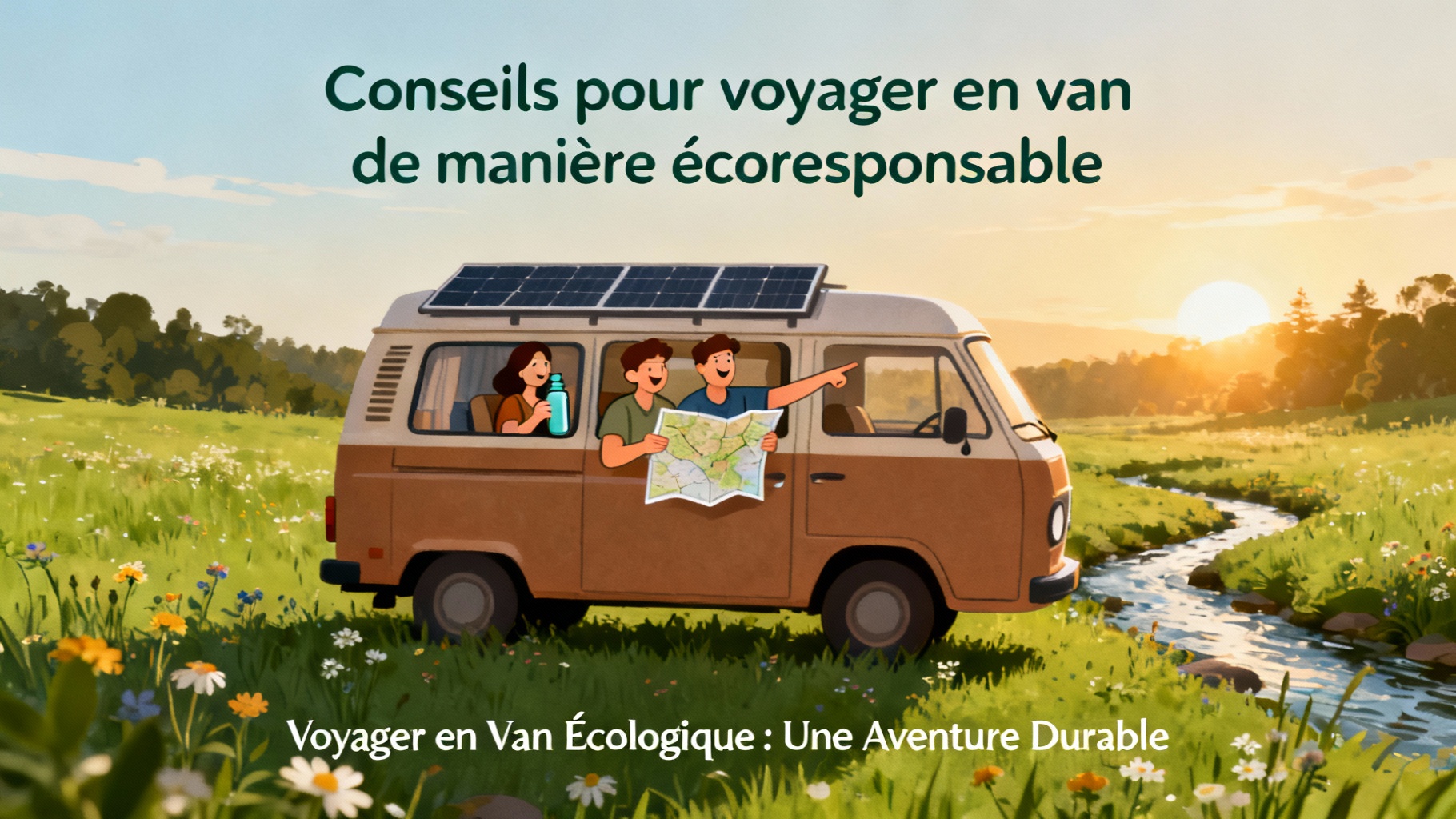 Conseils pour voyager en van de manière écoresponsable