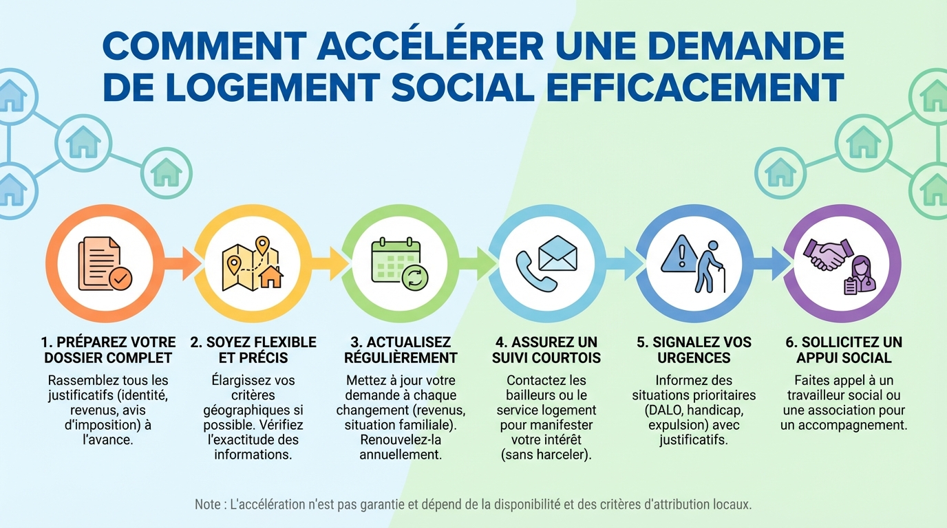 Astuces pour accélérer votre demande