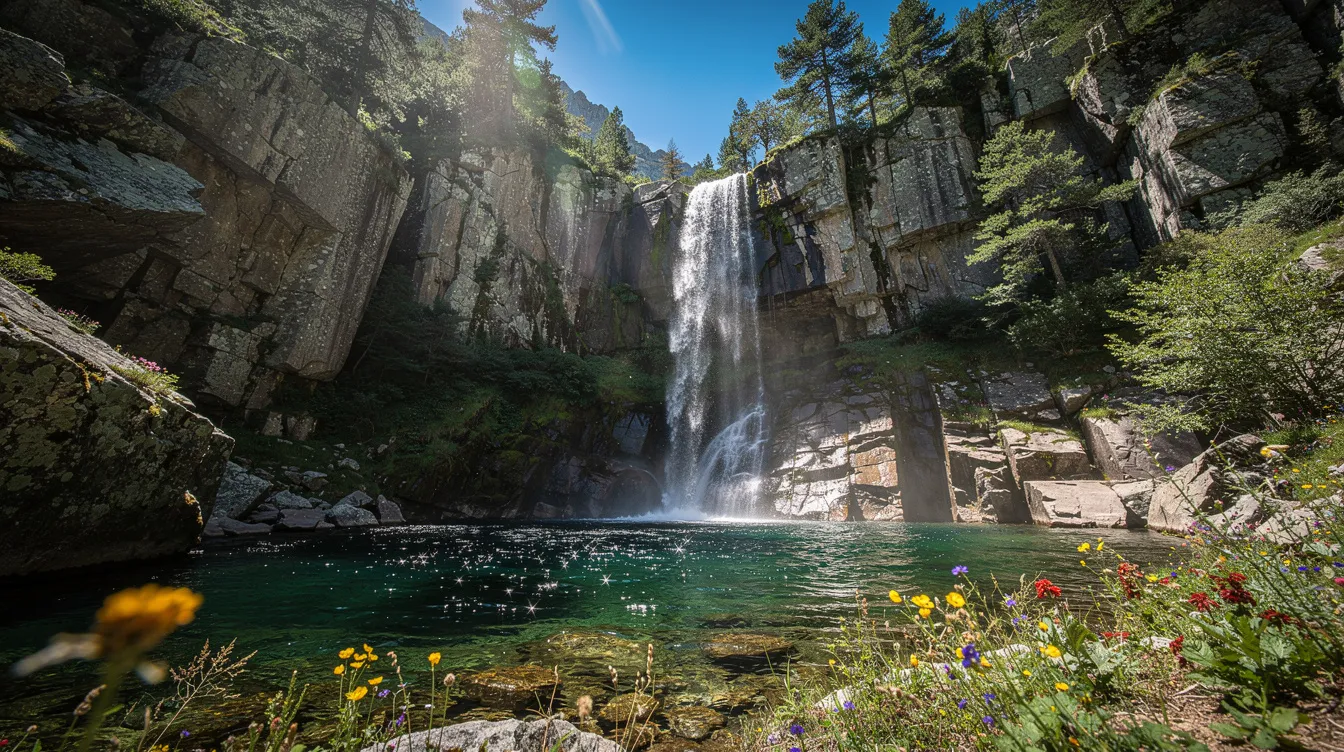 Cascade de sorio : un trésor caché à découvrir en haute-corse