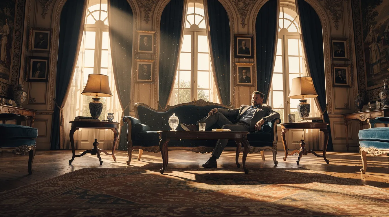Douchy delon : découvrez la maison de l'acteur et ses secrets