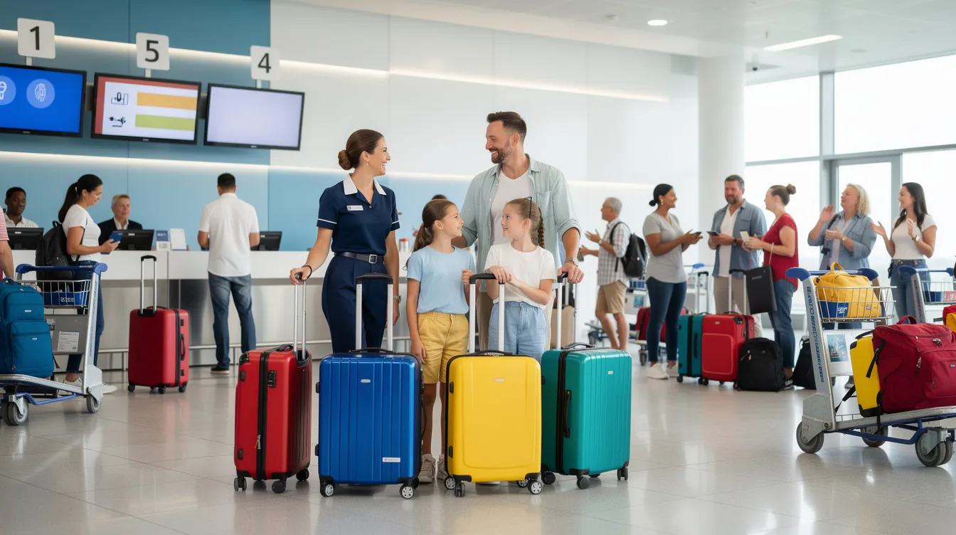 Options pour les bagages supplémentaires