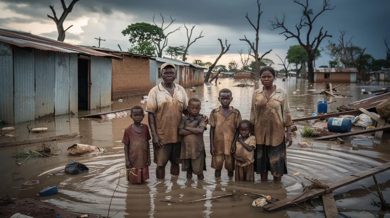 Tsunami en centrafrique : une crise humanitaire imminente